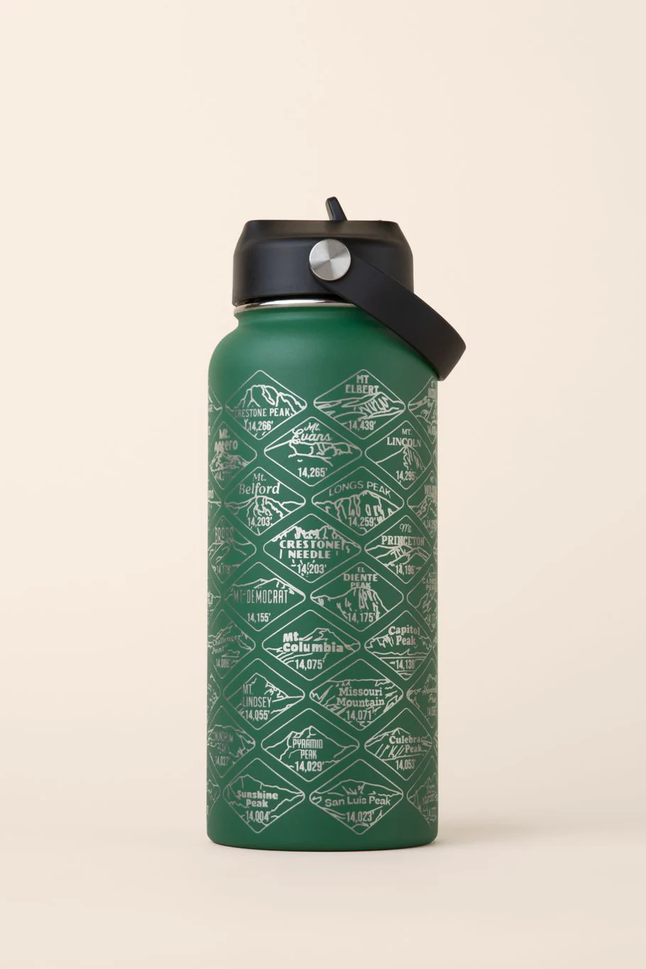 Colorado Fourteeners Bucket List Bottle - Image 3