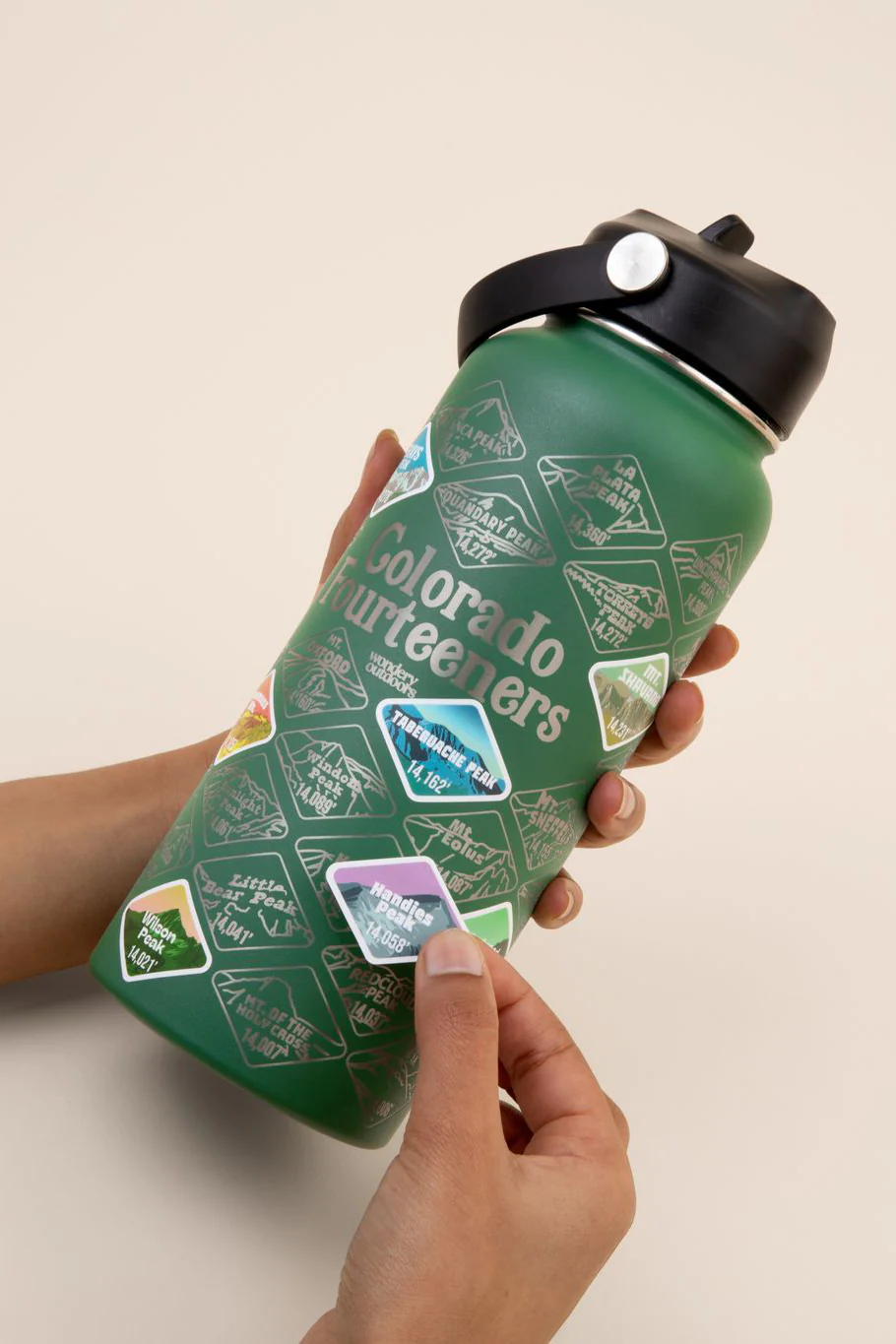Colorado Fourteeners Bucket List Bottle - Image 4