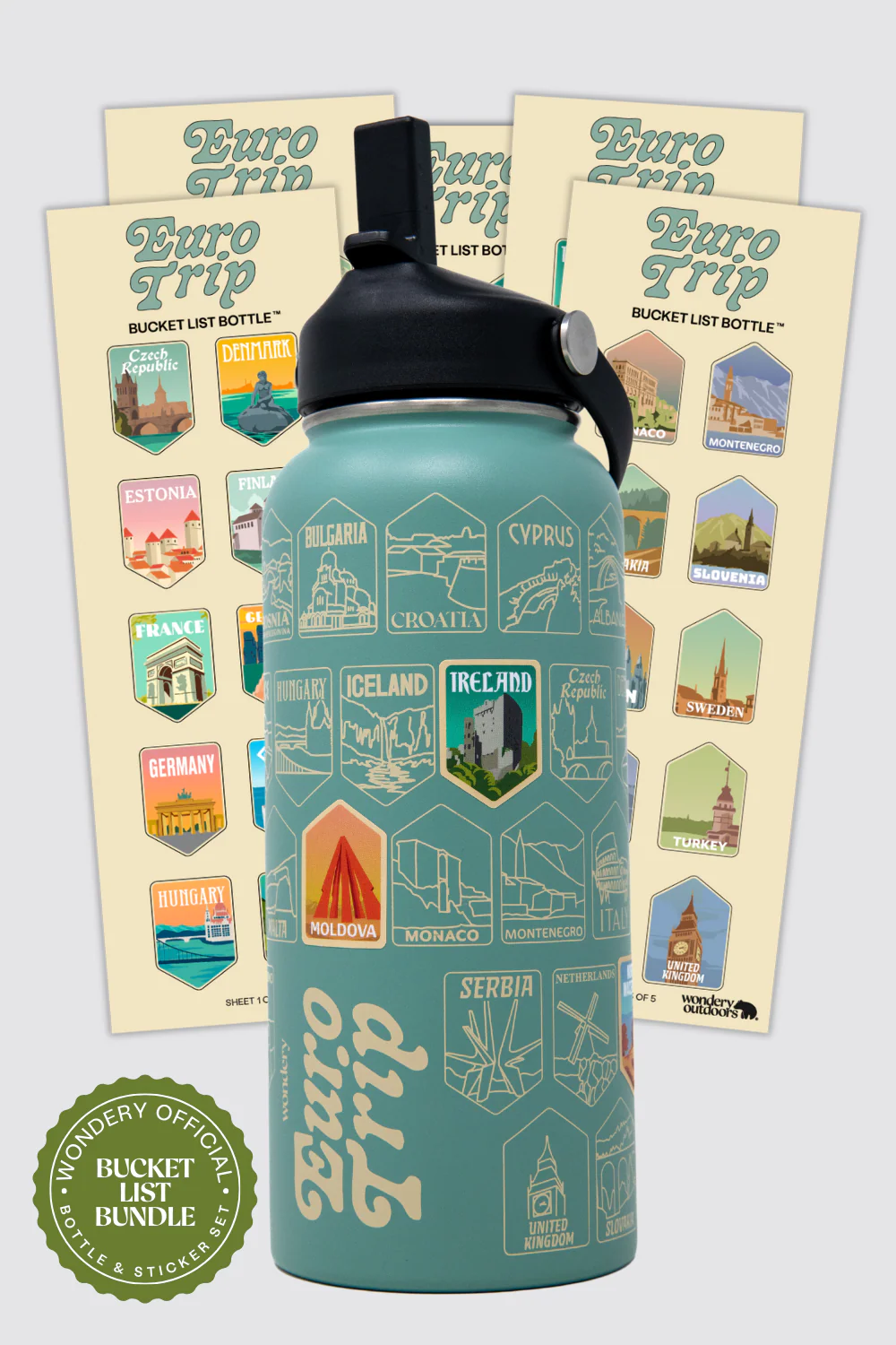 Euro Trip Sticker Sheets - Image 2
