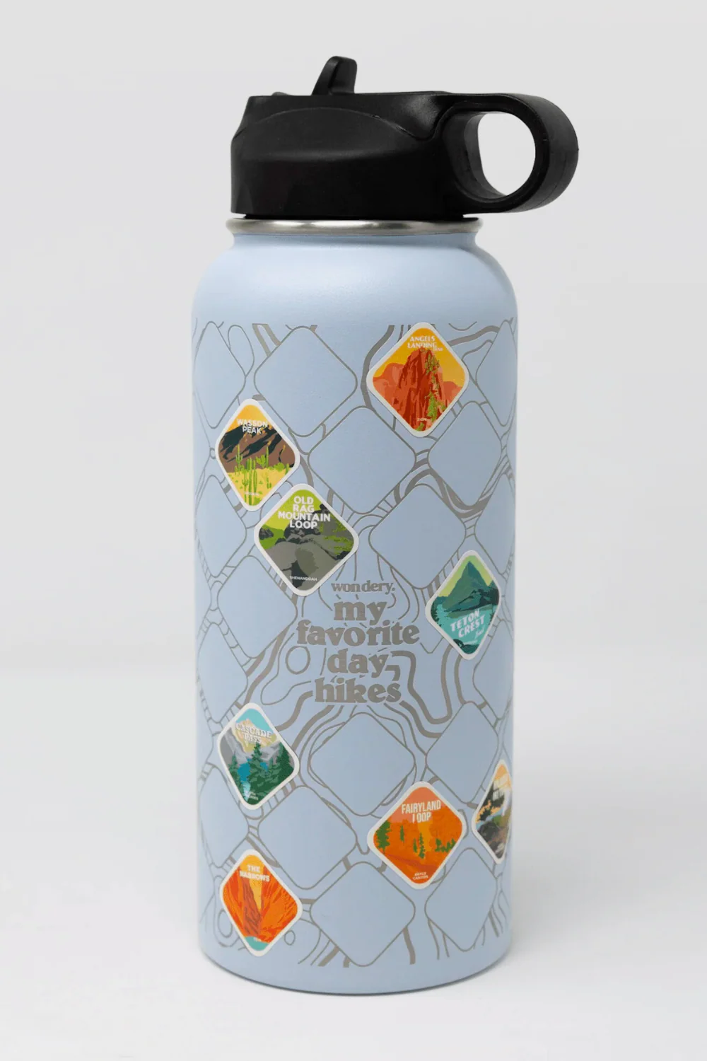 Favorite Day Hikes Water Bottle - Image 6