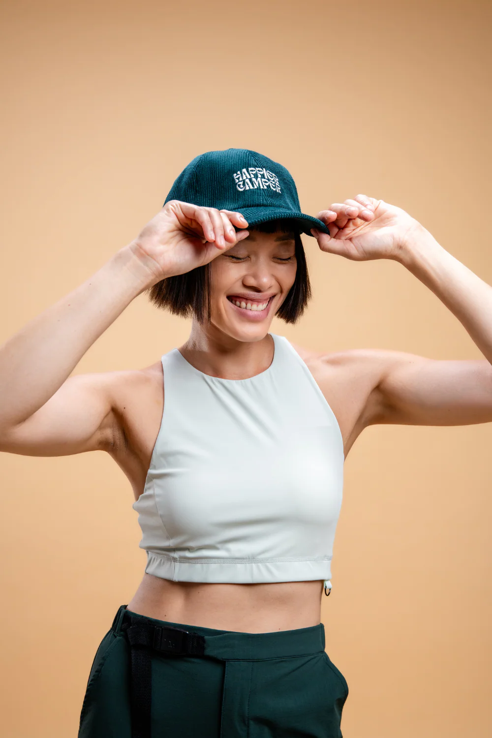 Happier Camper Dad Hat - Image 4