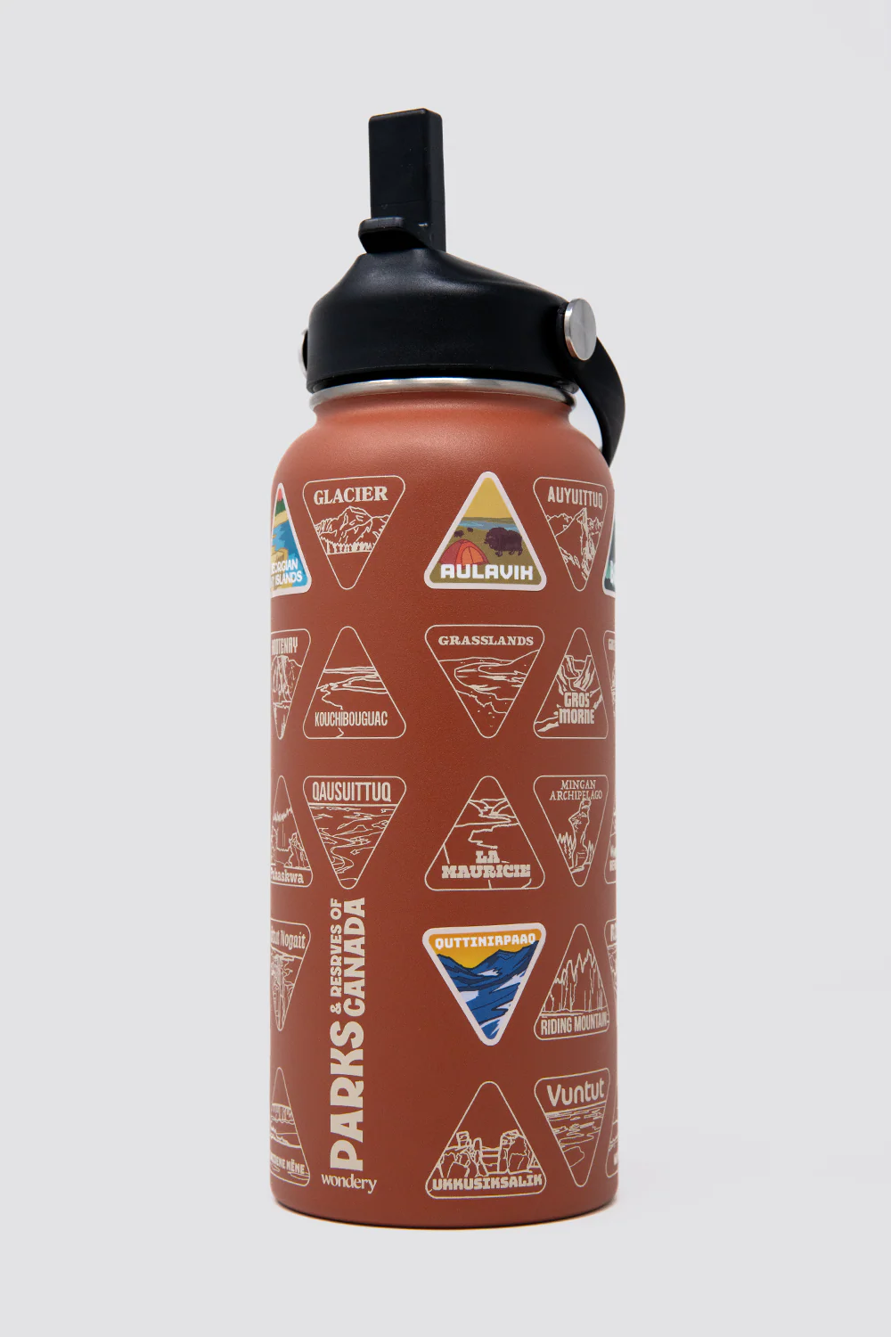 Parks and Reserves of Canada Bucket List Water Bottle (Oops) - Image 4
