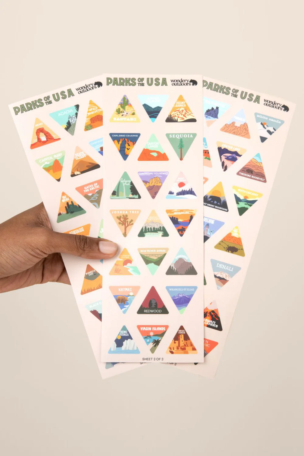 The Original Parks of the USA Bucket List Bottle | White - Image 10