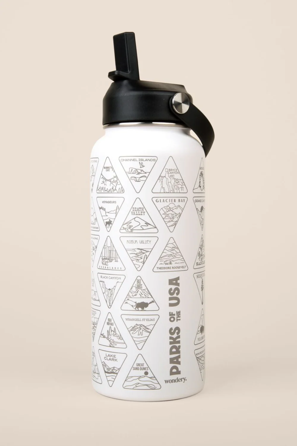 The Original Parks of the USA Bucket List Bottle | White - Image 4