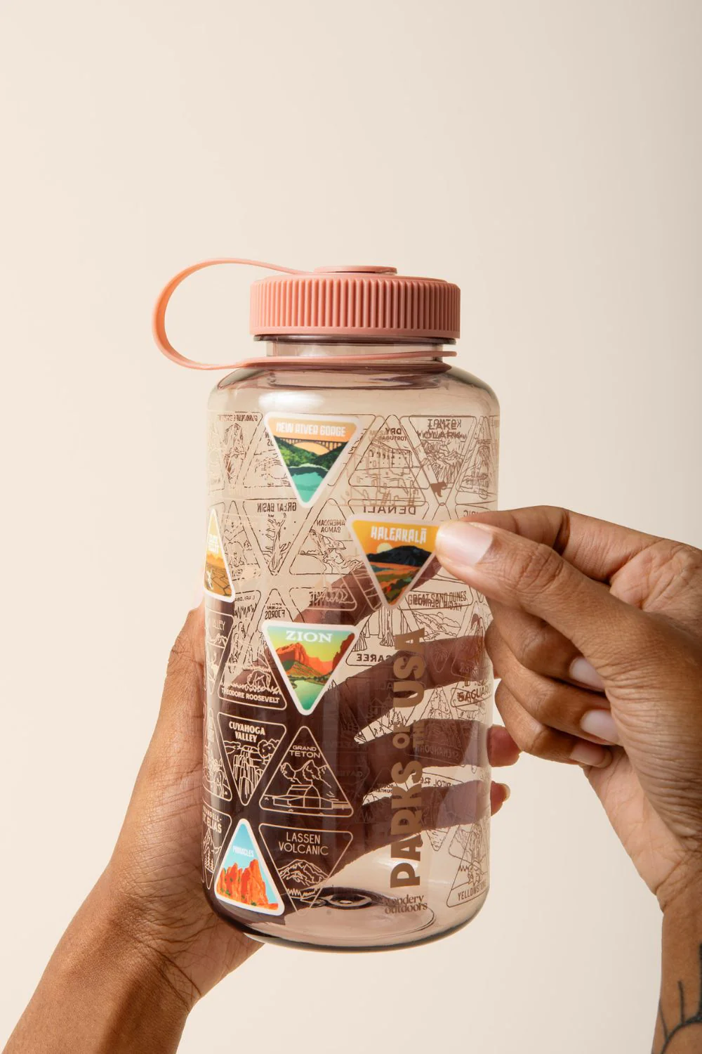 The Original Parks of the USA Wide Mouth Adventure Bucket List Bottle - Image 3