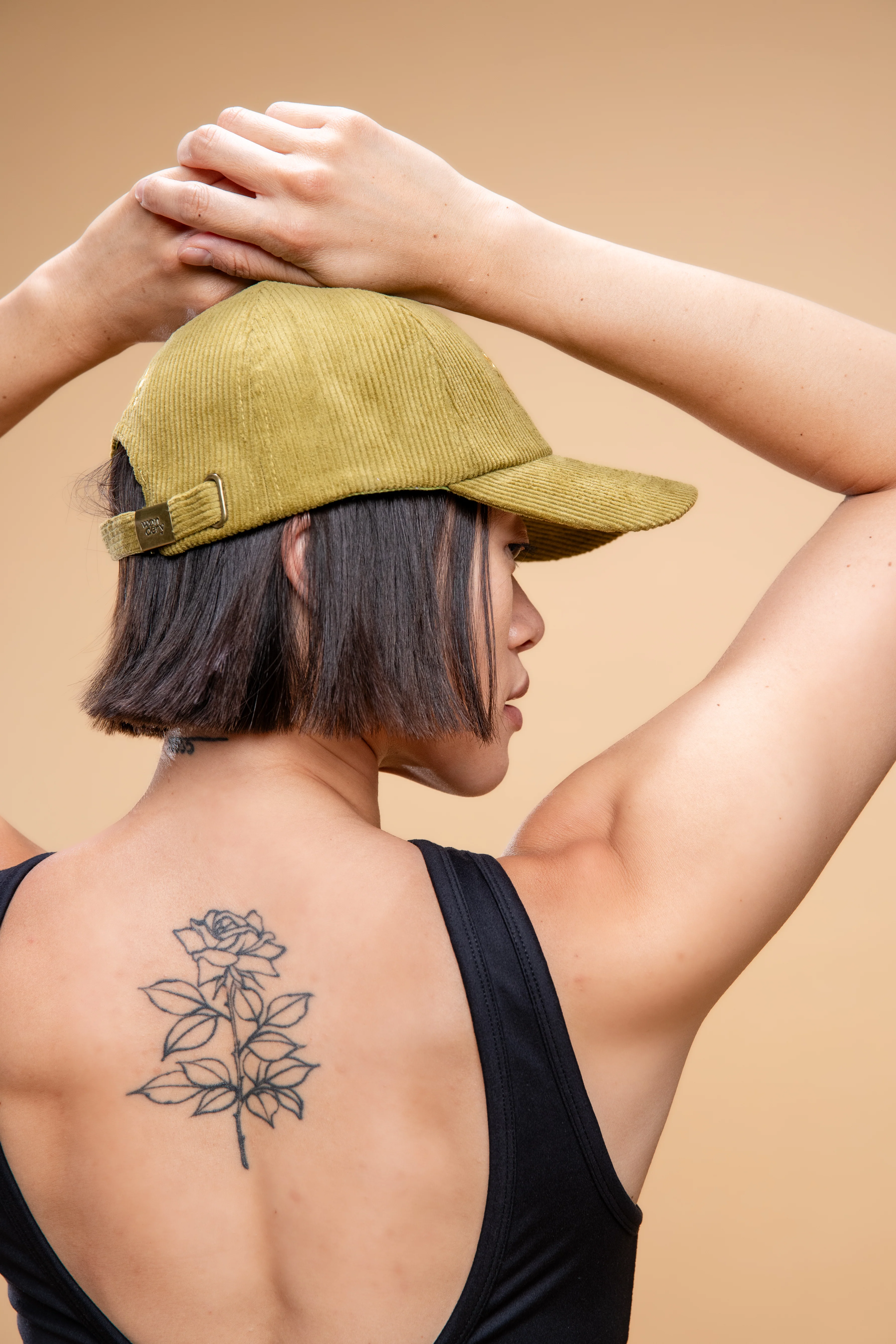 Wondery Floral Logo Dad Hat - Image 4